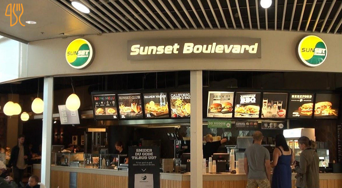 Sunset Boulevard Udenfor
