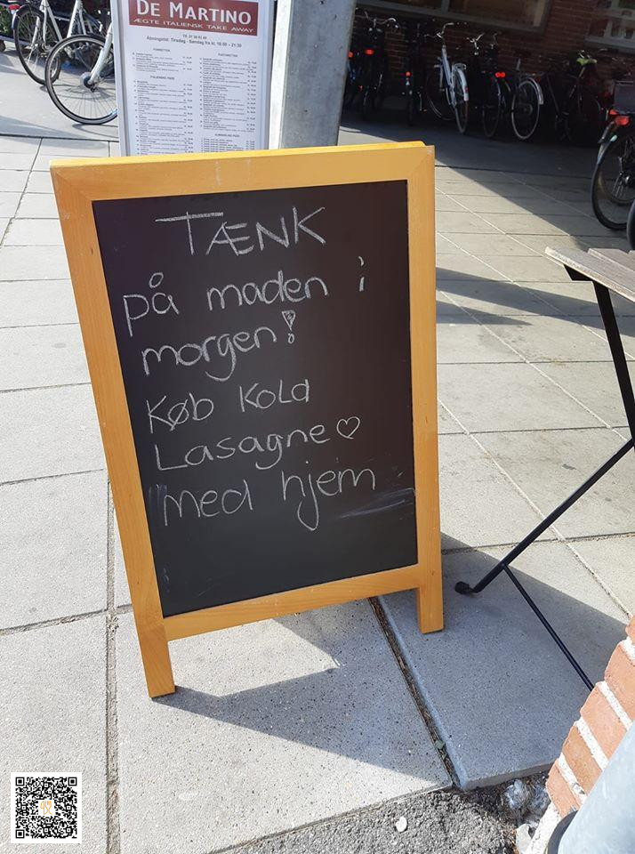 De Martino Trøjborg Menu