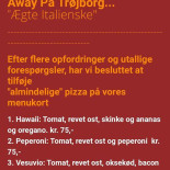 De Martino Trøjborg Menu
