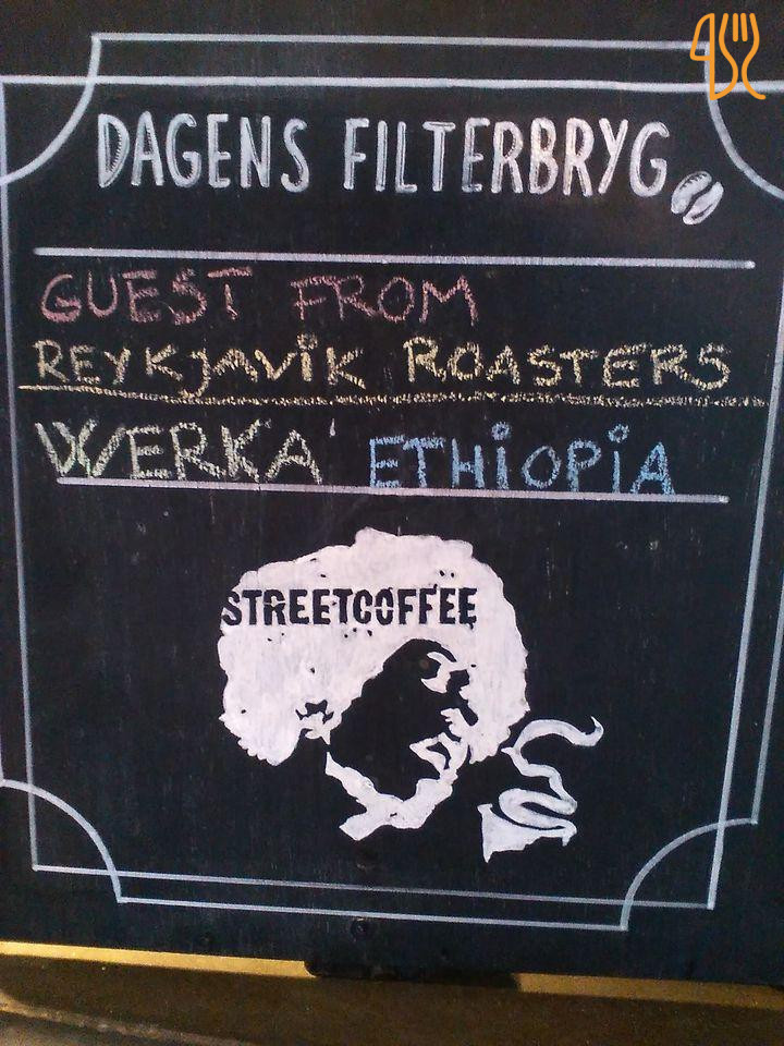 Street Coffee Menu