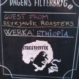 Street Coffee Menu