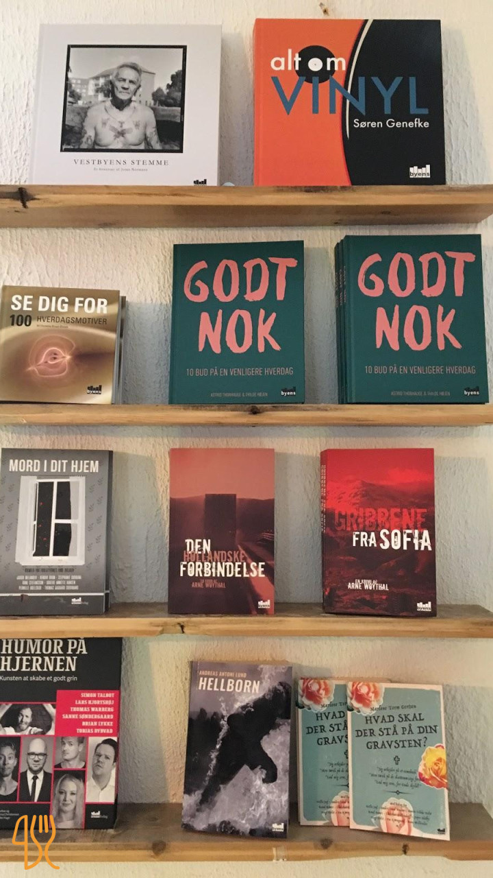 Byens Forlag Og Cafe Menu