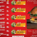 Pita Burger Master Menu