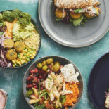 Nelly's Sandwich Salat Mad