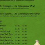 Zanders Menu