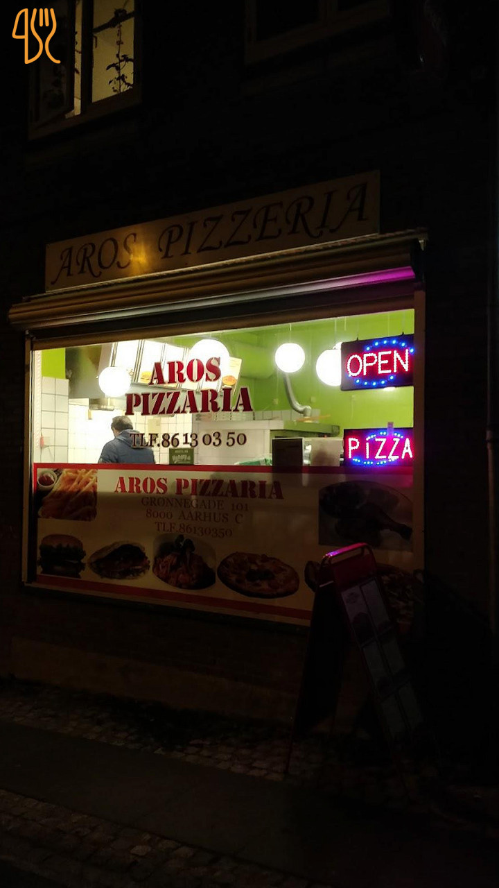 Aros Pizzaria Udenfor