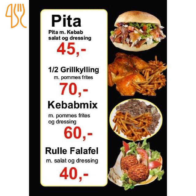 Århus Kebab House Menu
