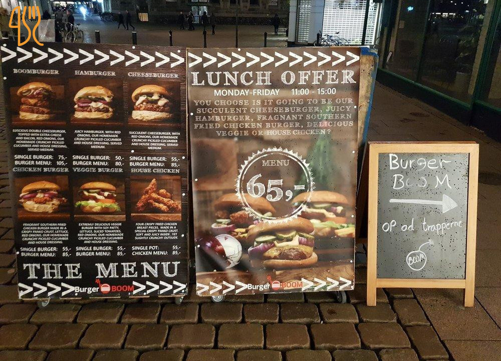 Burger Boom Menu
