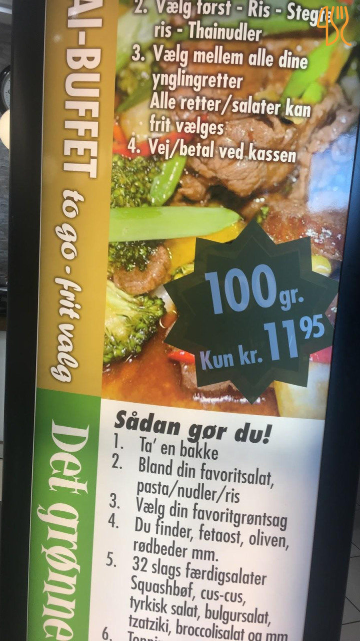 Det Groenne Koekken Menu