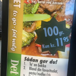 Det Groenne Koekken Menu