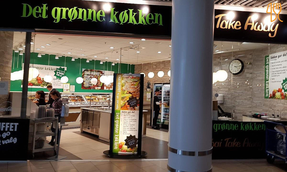 Det Groenne Koekken Udenfor