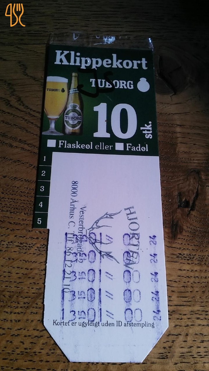 Hjorten Menu