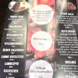 Metins Grill Menu