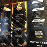 Metins Grill Menu