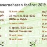 Kasernebaren Menu