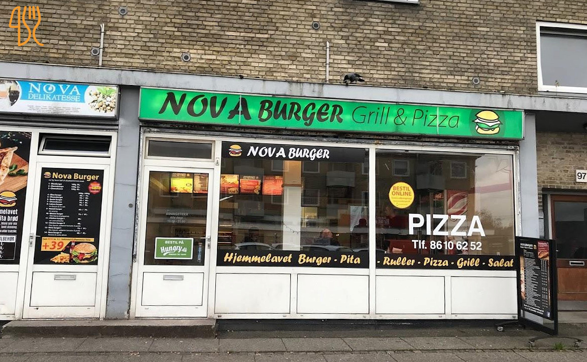 Nova Burger Udenfor