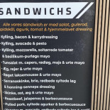 Sandwich Tapas Skejby Menu