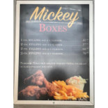 Mickey's Take-away Menu