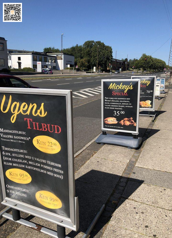 Mickey's Take-away Menu