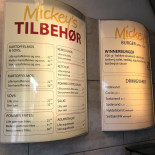 Mickey's Take-away Menu