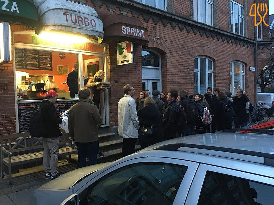 Pizza Turbo Sprint Udenfor
