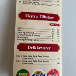 Prima Pizza/ Dr Pizza Menu