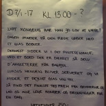 Munkekroen Menu