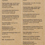 Kantinen Incuba It-byen Menu