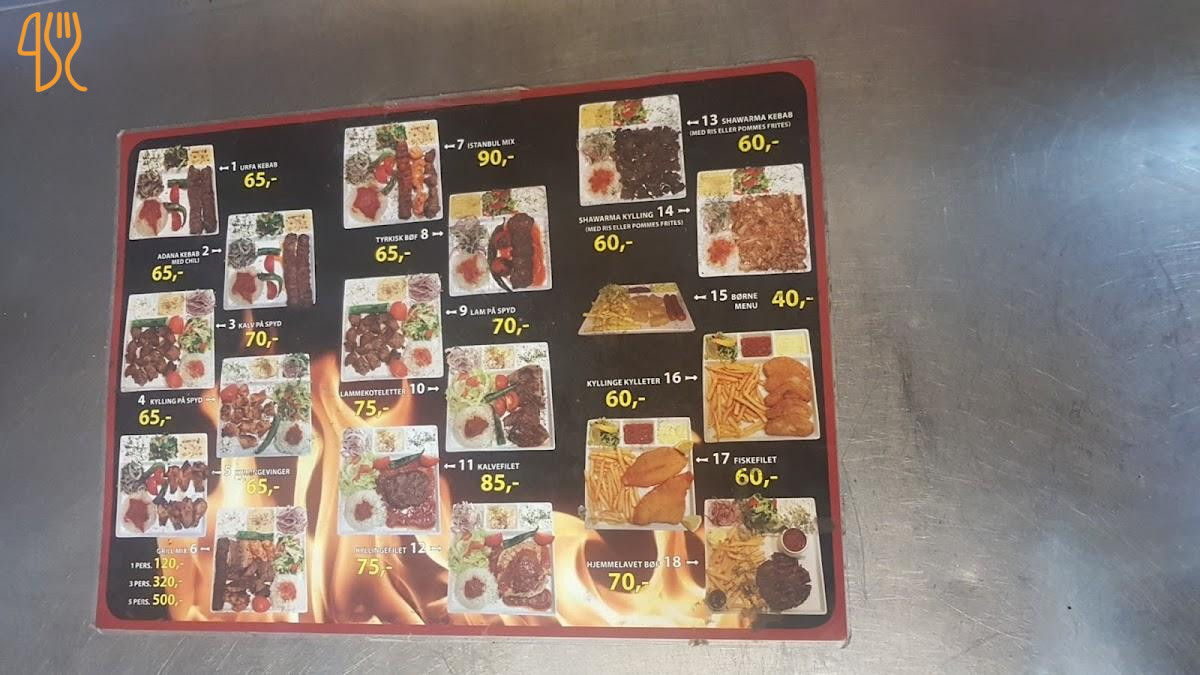 Istanbul Grill Menu