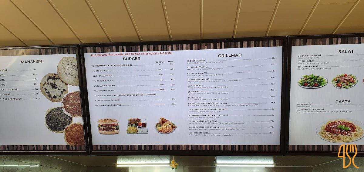 Brabrand Kebab House Menu