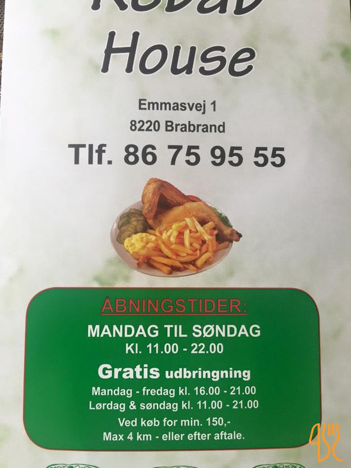 Brabrand Kebab House Menu