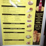 Doner House Menu