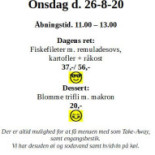 Café Abildgården Menu