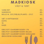 Madkiosk Menu