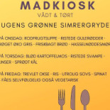 Madkiosk Menu