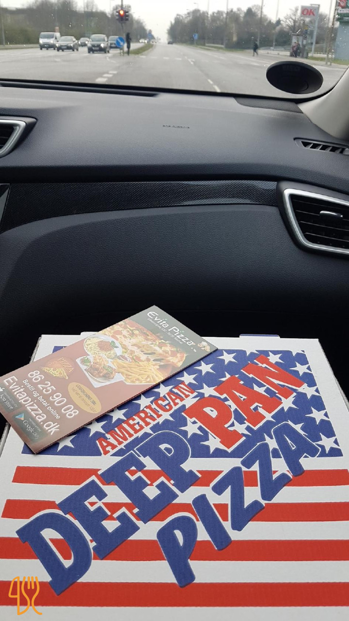 Evita Pizza Menu