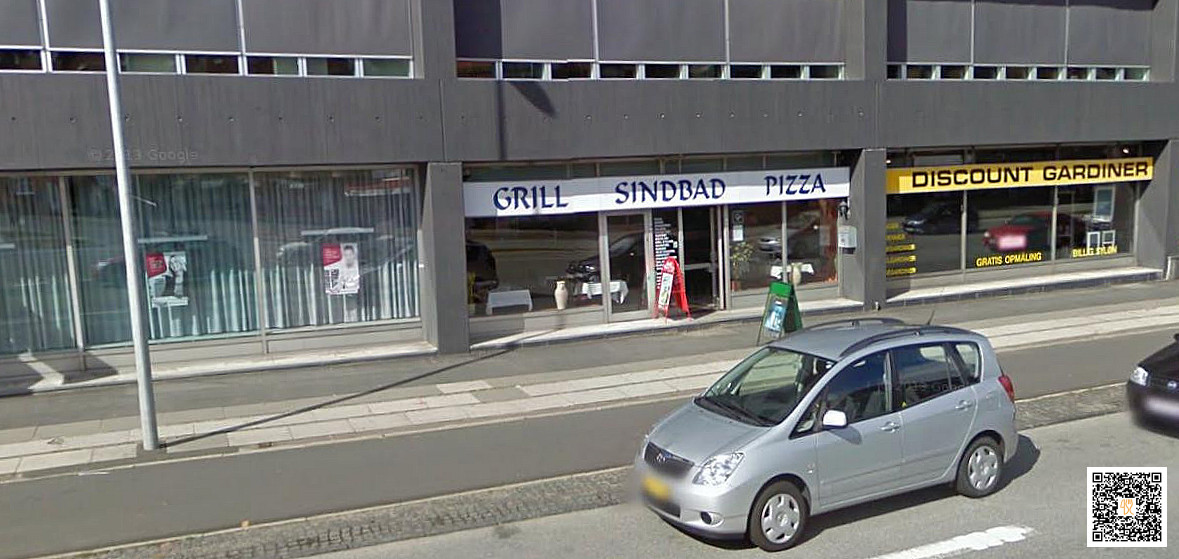 Sindbad Grill Pizza Udenfor