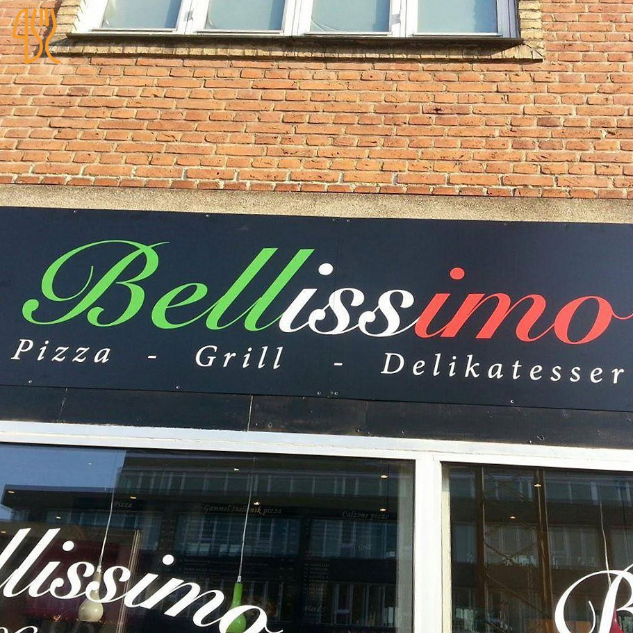 Bellissimo Pizza Udenfor