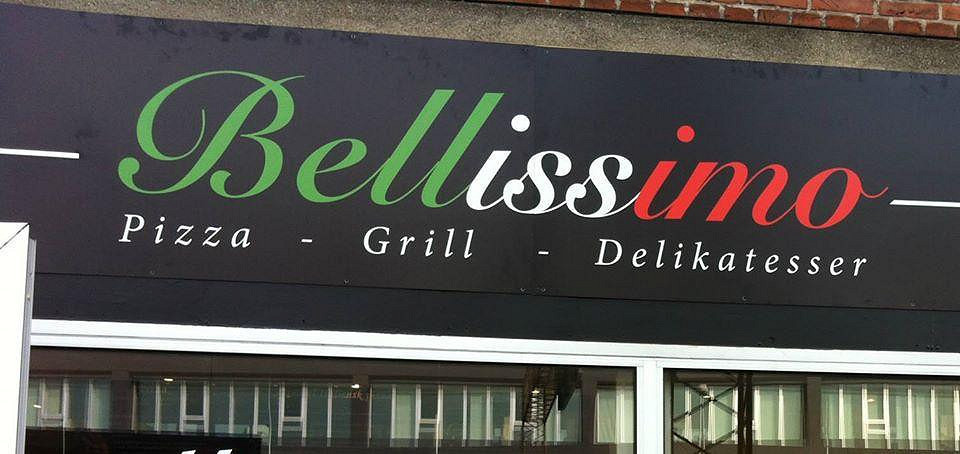 Bellissimo Pizza Udenfor