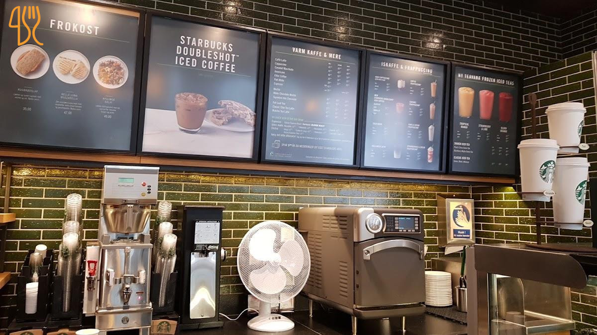 Starbucks Menu
