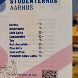 Studenterhus Aarhus Menu