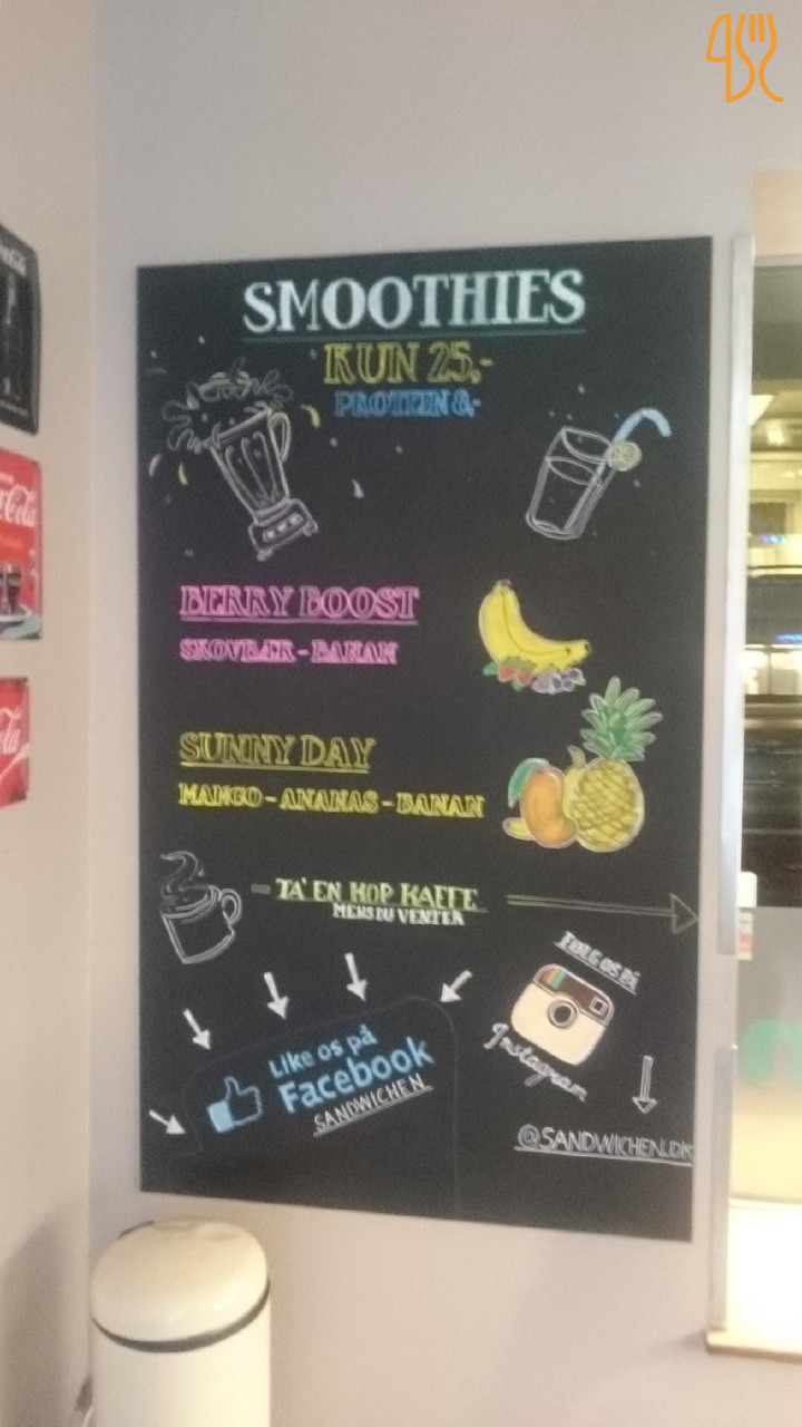 Sandwichen Menu