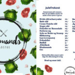 Brormands Madstue Menu