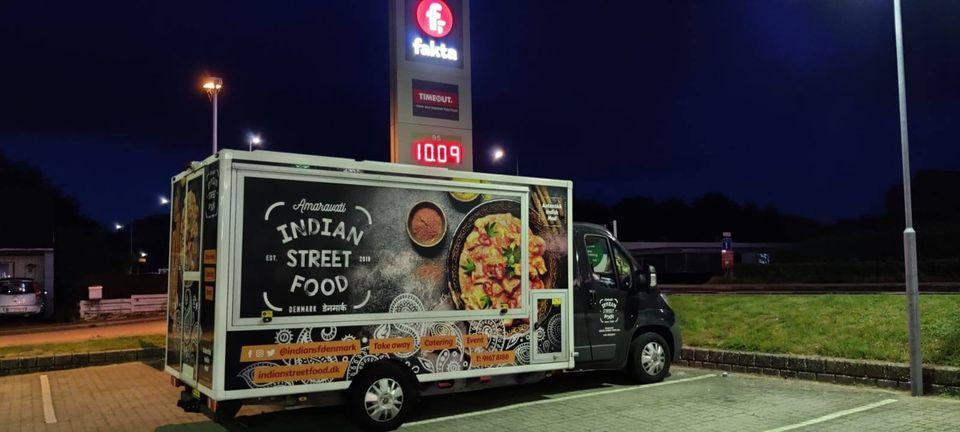 Amaravati Indian Street Food Udenfor