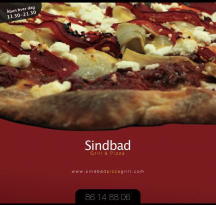 Sindbad Grill Pizza Menu