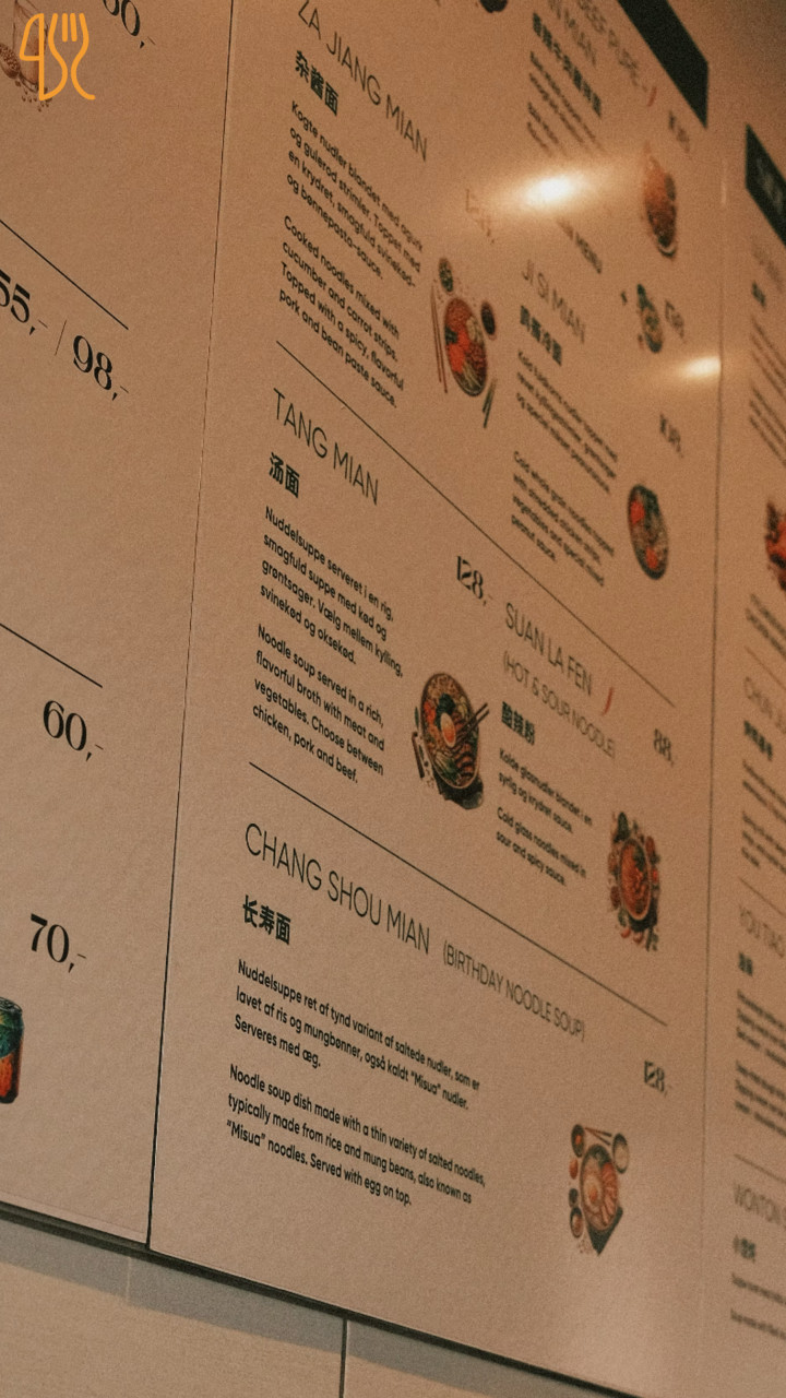Buns Noodles Aarhus Menu