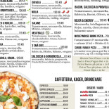 Caffé Bologna Menu