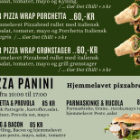 Caffé Bologna Menu