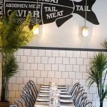 Fiskerestaurant Hooked Århus (banken) Inde