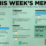 Caff'inn Menu